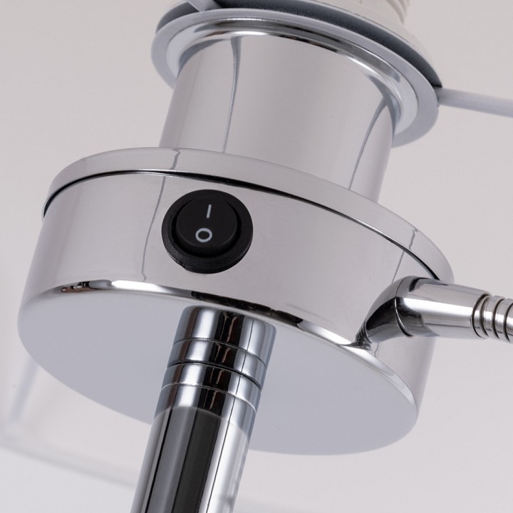 Торшер с подсветкой Arte Lamp Elba A2581PN-2CC, фото 5