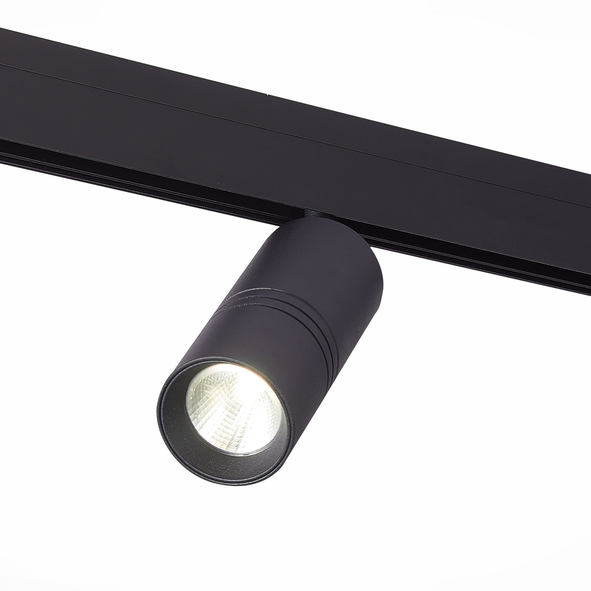 ST365.446.18 Магнитный трековый светильник Черный LED 1*18W 4000K 1 530Lm Ra>90 36° IP20 L-xW60xH148 СКАЙЛАЙН 48V, фото 1