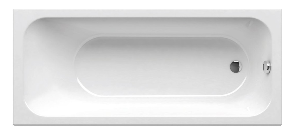 Ванна CHROME SLIM 170х75 белая, фото 1