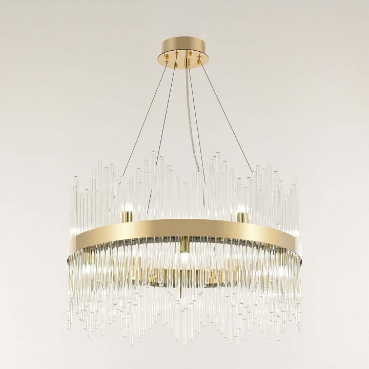 Подвесная люстра Arte Milano Бари 430110.600.12.G9.A1 GD, фото 4