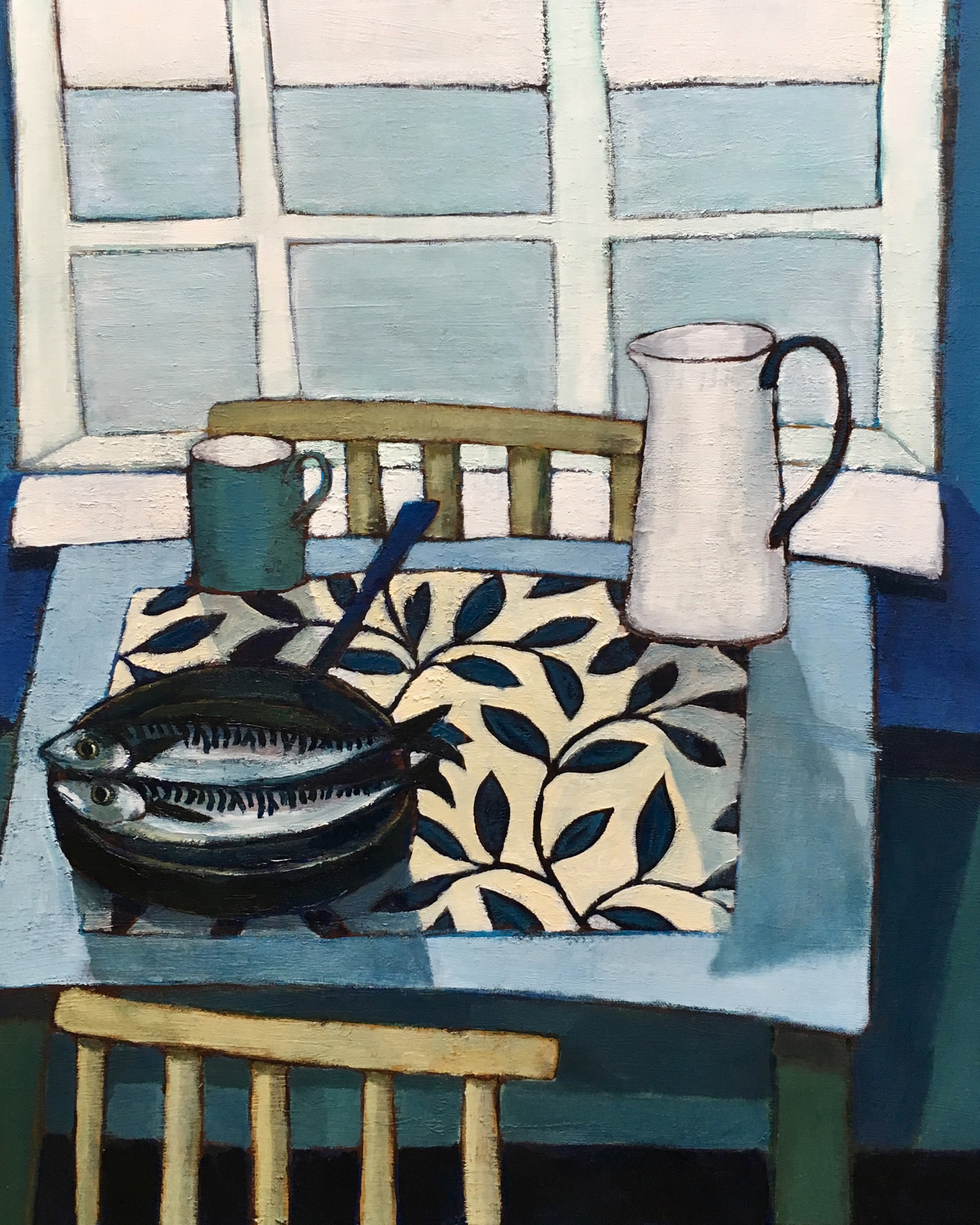 Интерьерное жикле Mackerel and jug, фото 3