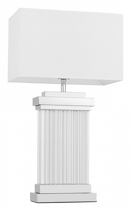 Настольная лампа декоративная LUMINA DECO Davos LDT 310 CHR+WT, фото 2