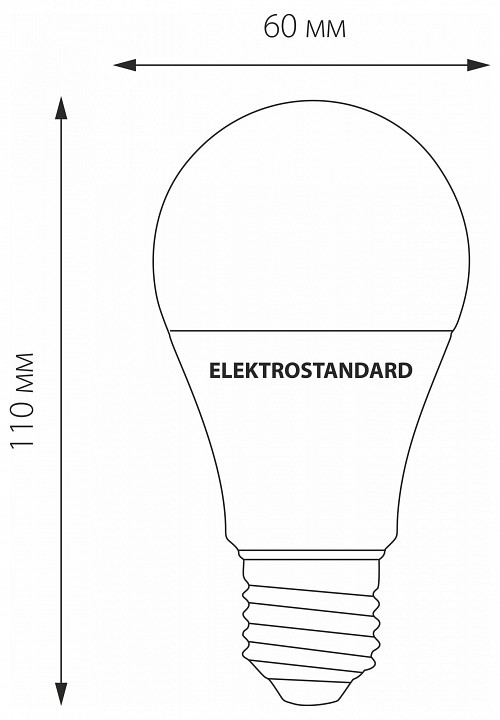 Лампа светодиодная Elektrostandard Classic LED E27 17Вт 6500K a052538, фото 4