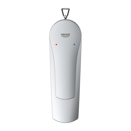 33188003 Eurosmart 2021 Смеситель для раковины с цепочкой S-size, хром (замена 33188002), фото 4