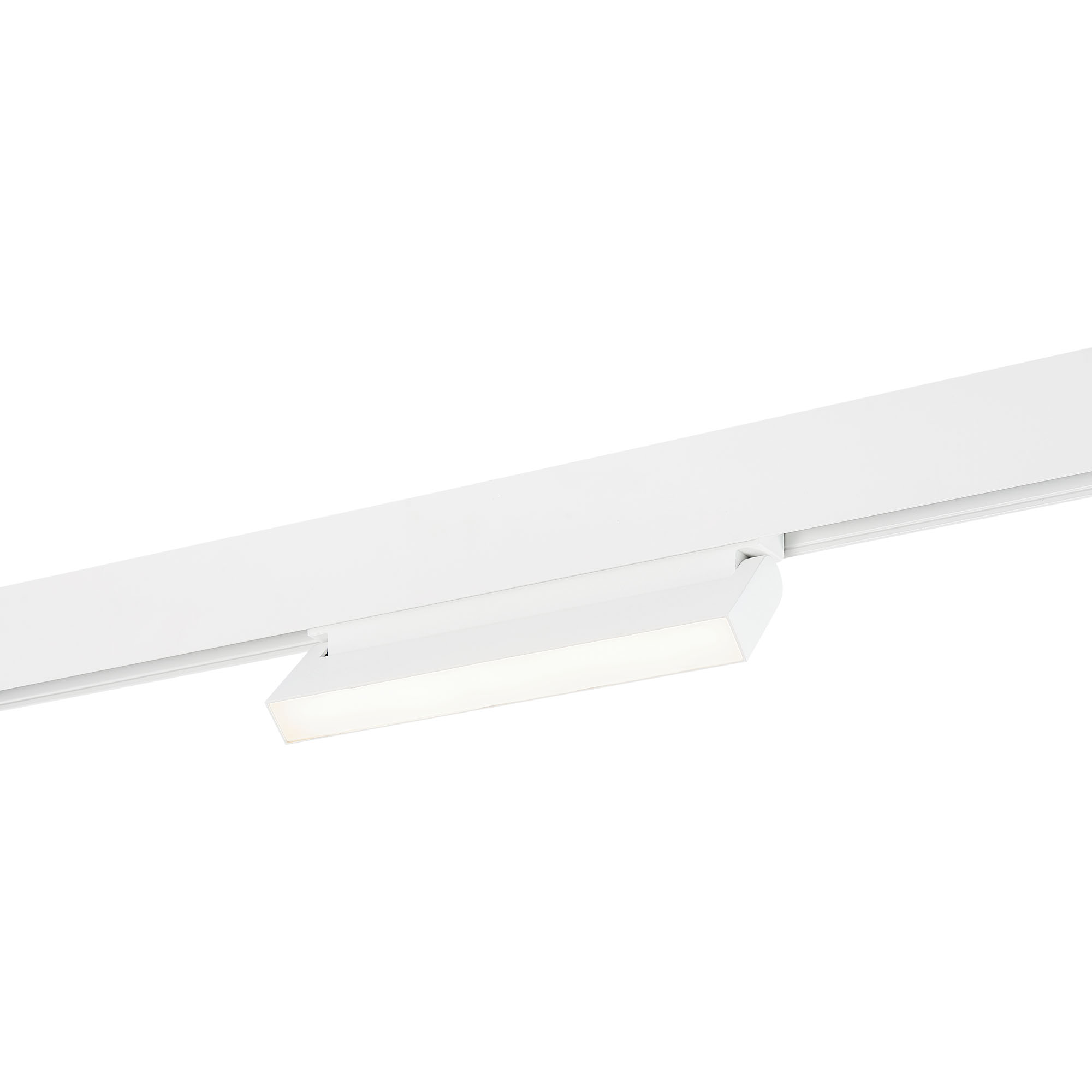 ST363.536.12 Магнитный трековый светильник Белый LED 1*12W 3000K 720Lm Ra>80 120 IP20 L219xW22xH108 СКАЙЛАЙН 48V, фото 1