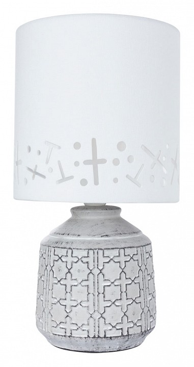 Настольная лампа декоративная Arte Lamp Bunda A4007LT-1GY, фото 2