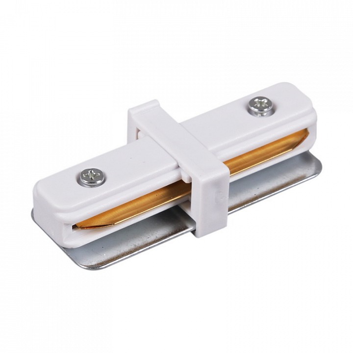 Соединитель линейный для треков Reluce RL 06037 straight connector WT, фото 2