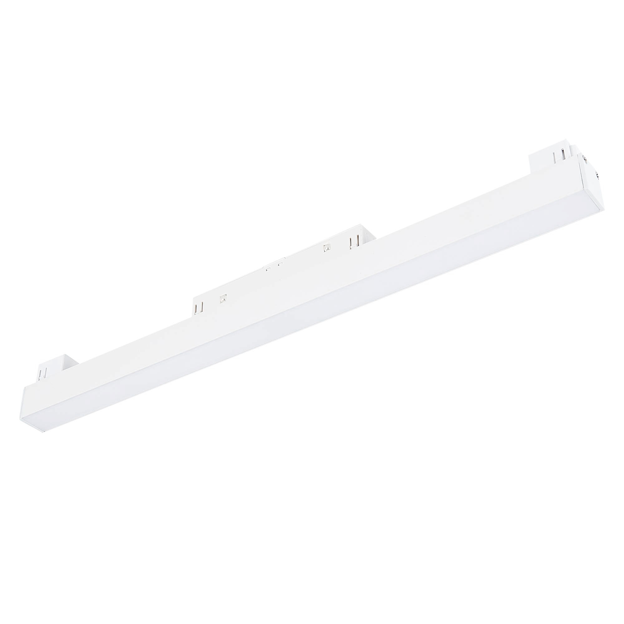 ST360.536.12 Магнитный трековый светильник Белый LED 1*12W 3000K 780Lm Ra>90 120 IP20 L406xW22xH44 4 СКАЙЛАЙН 48V, фото 3