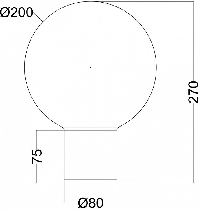 Светильник на штанге Maytoni Outdoor Bold O598WL-01B1, фото 5
