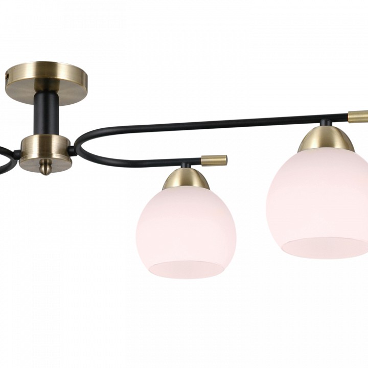 Потолочная люстра ILLUMICO LIBRA IL0638-4CSQ-24 AB BK LIBRA, фото 5
