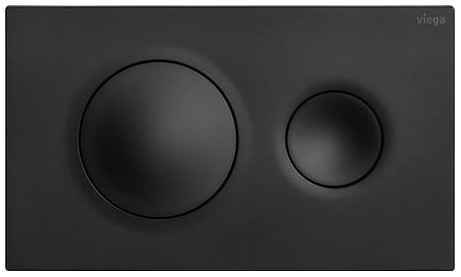 796389 Prevista Панель смыва для унитазов Visign for Style 20, пластик, матовый черный, модель 8610.1, фото 1
