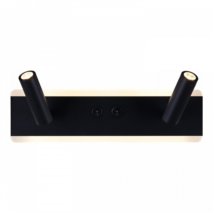 Накладной светильник Reluce Technical  86213-9.2-001CT LED9+6W BK, фото 3