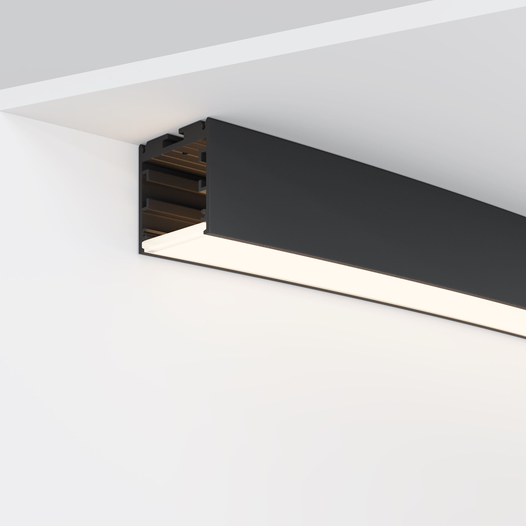 Профиль Led Strip ALM-3535R-B-D-45°-3M, фото 4