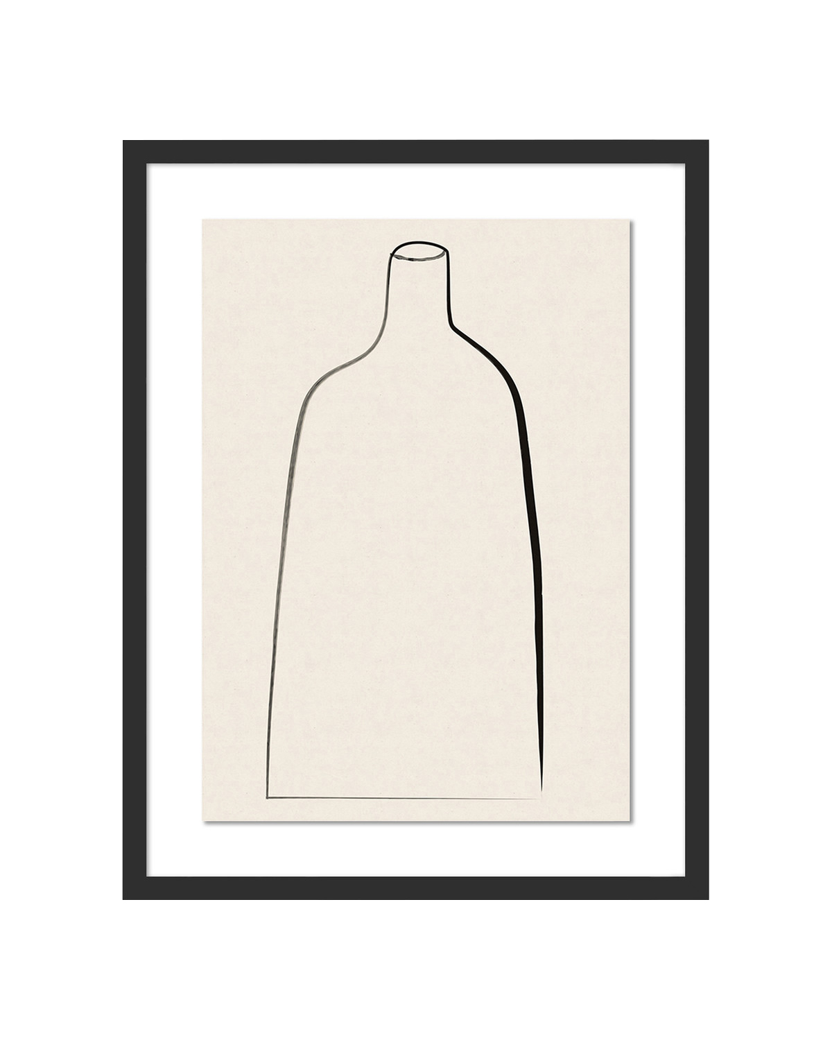 Постер Minimal Vase в чёрной раме, фото 2