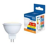 Лампа светодиодная Uniel LED-MR16 GU5.3 5Вт 3000K UL-00008838, фото 4