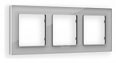 Рамка на 3 поста Ambrella Volt ALFA AF330403