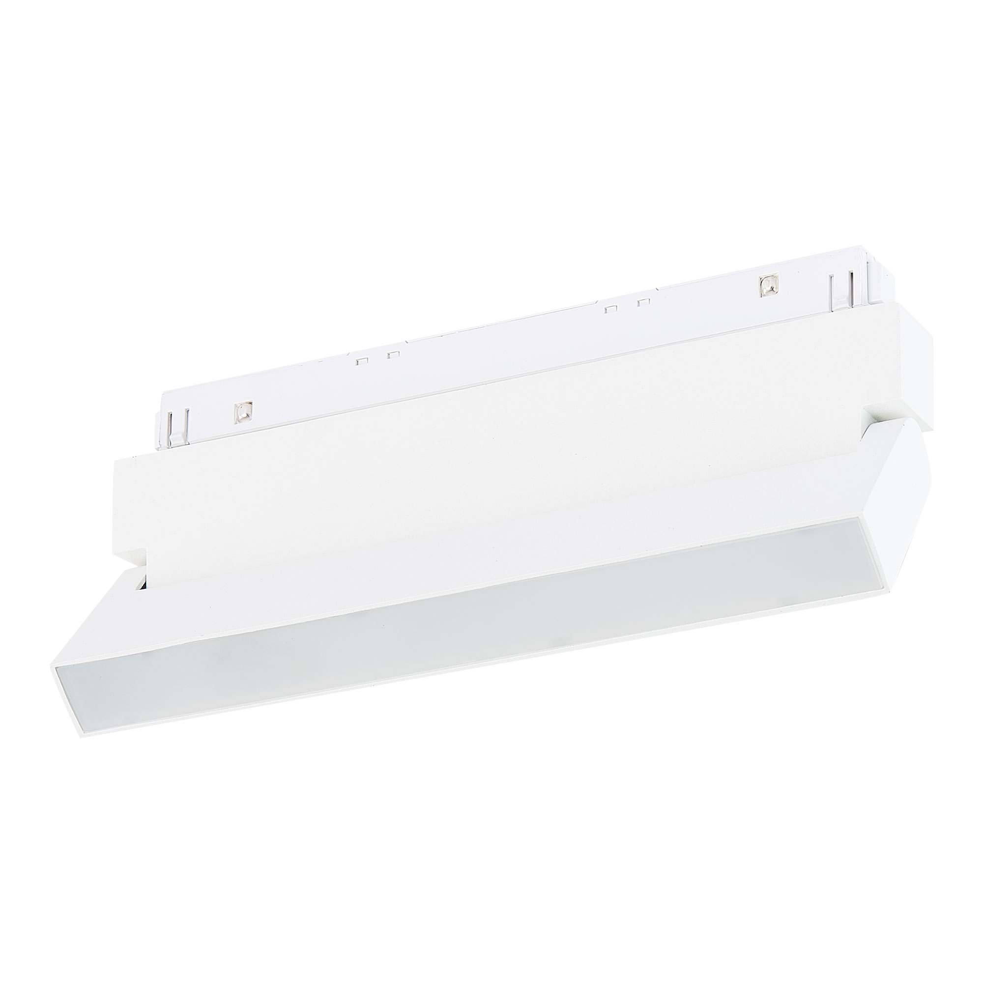 ST363.536.12 Магнитный трековый светильник Белый LED 1*12W 3000K 720Lm Ra>80 120 IP20 L219xW22xH108 СКАЙЛАЙН 48V, фото 3