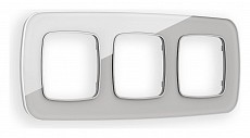 Рамка на 3 поста Ambrella Volt OMEGA OF320403