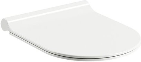 Сиденье для унитаза UNI Chrome Sim белое (на замену артикула X01518)
