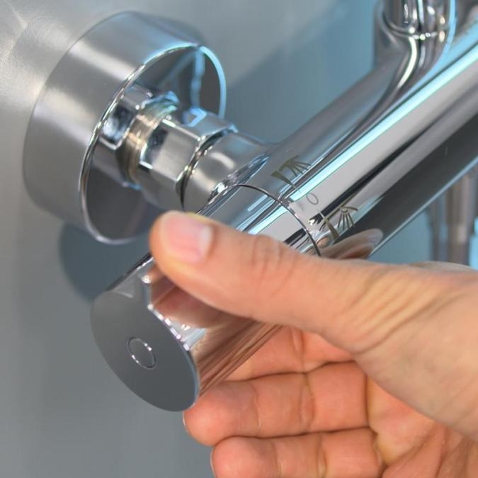 27271000 HG Crometta Е 240 1jet Showerpipe душевая система, фото 5