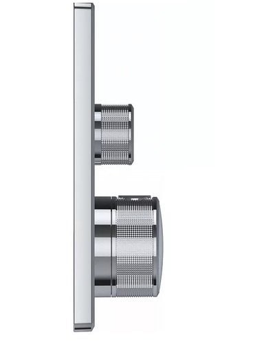 29148000 Grohtherm SmartControl Внешняя часть смесителя на 2 выхода, хром, фото 3
