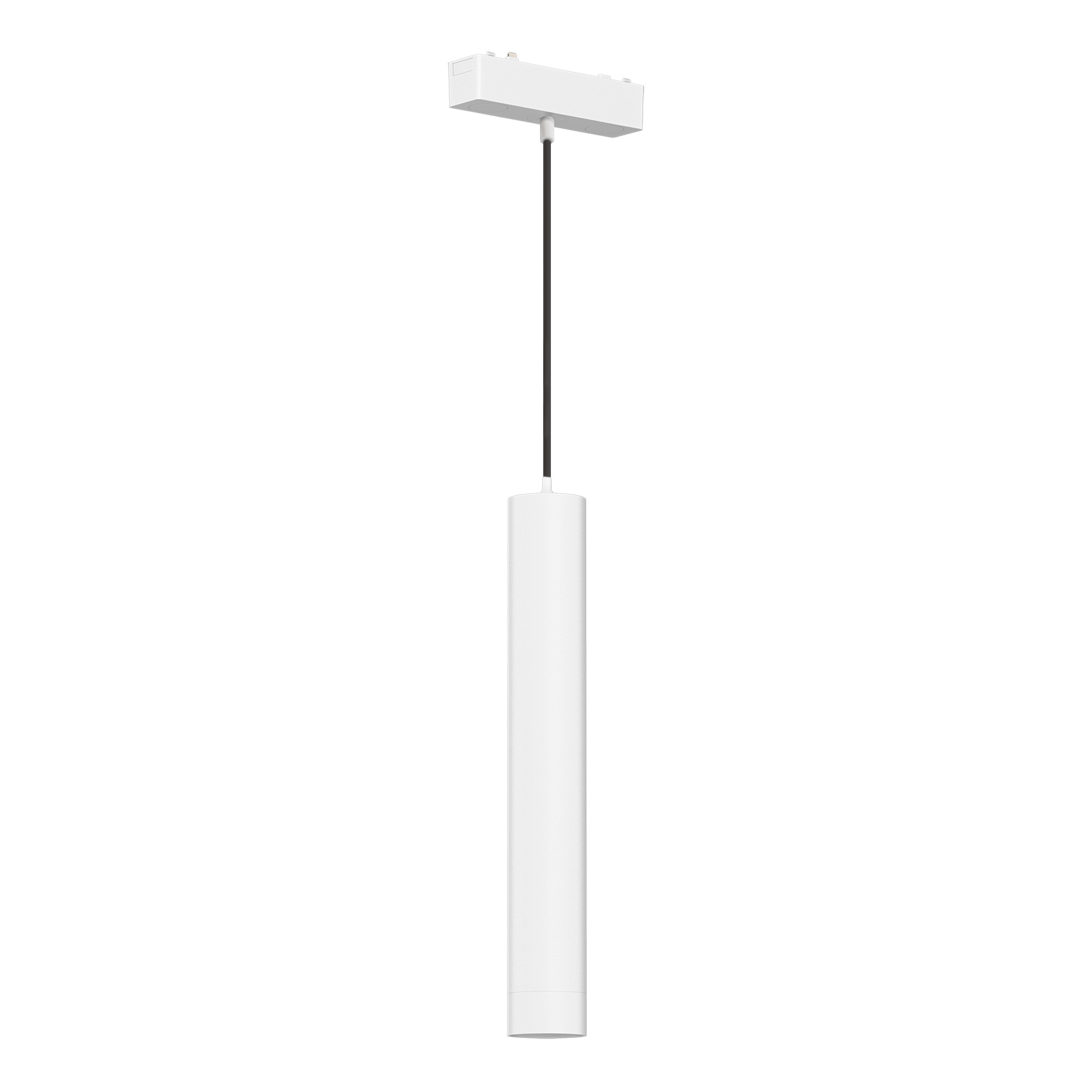 ST680.533.07 Магнитный трековый светильник Белый LED 1*7W 3000K 430Lm Ra>90 36° IP20 D30xH1650 48V СКАЙФЛЕТ, фото 1