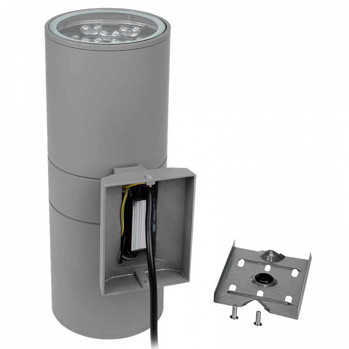 Накладной светильник Jazzway PWL-300110/30D 2x9w 6500K GR, фото 5