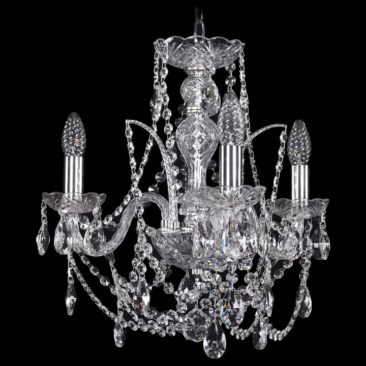 Подвесная люстра Bohemia Ivele Crystal 1411 1411/3/141/Ni, фото 1