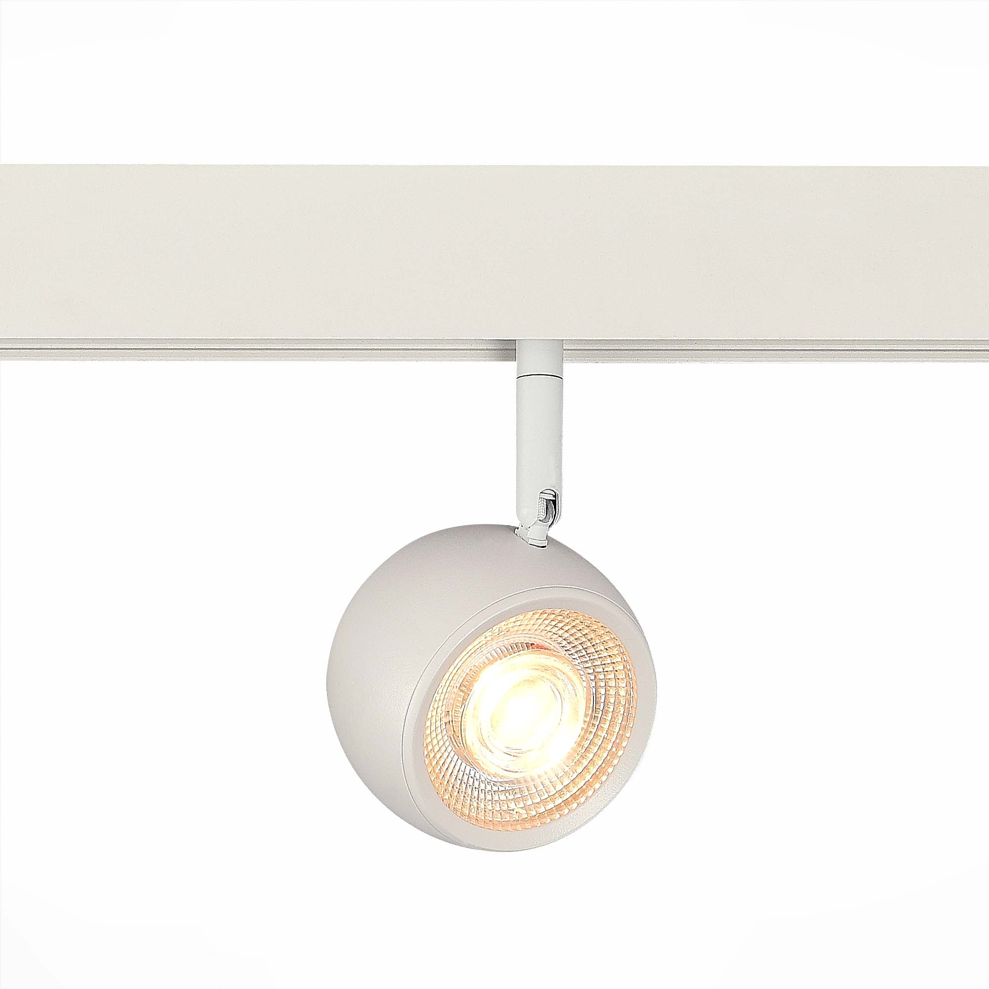 ST355.536.10 Магнитный трековый светильник Белый LED 1*10W 3000K 470Lm Ra>80 36° IP20 L120xW50xH176 СКАЙЛАЙН 48V, фото 1