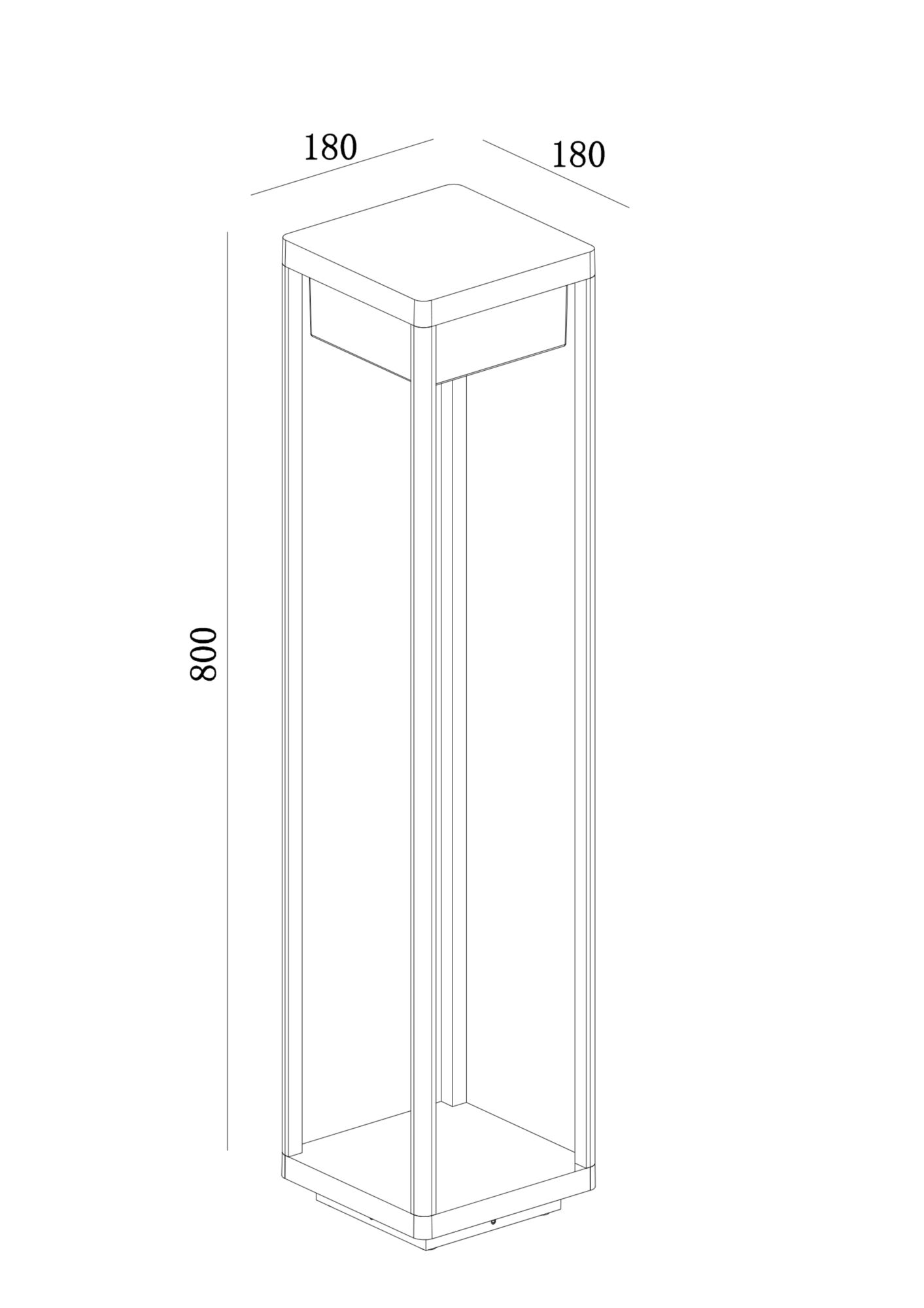 Ландшафтный светильник Outdoor O021FL-L10B3K, фото 3