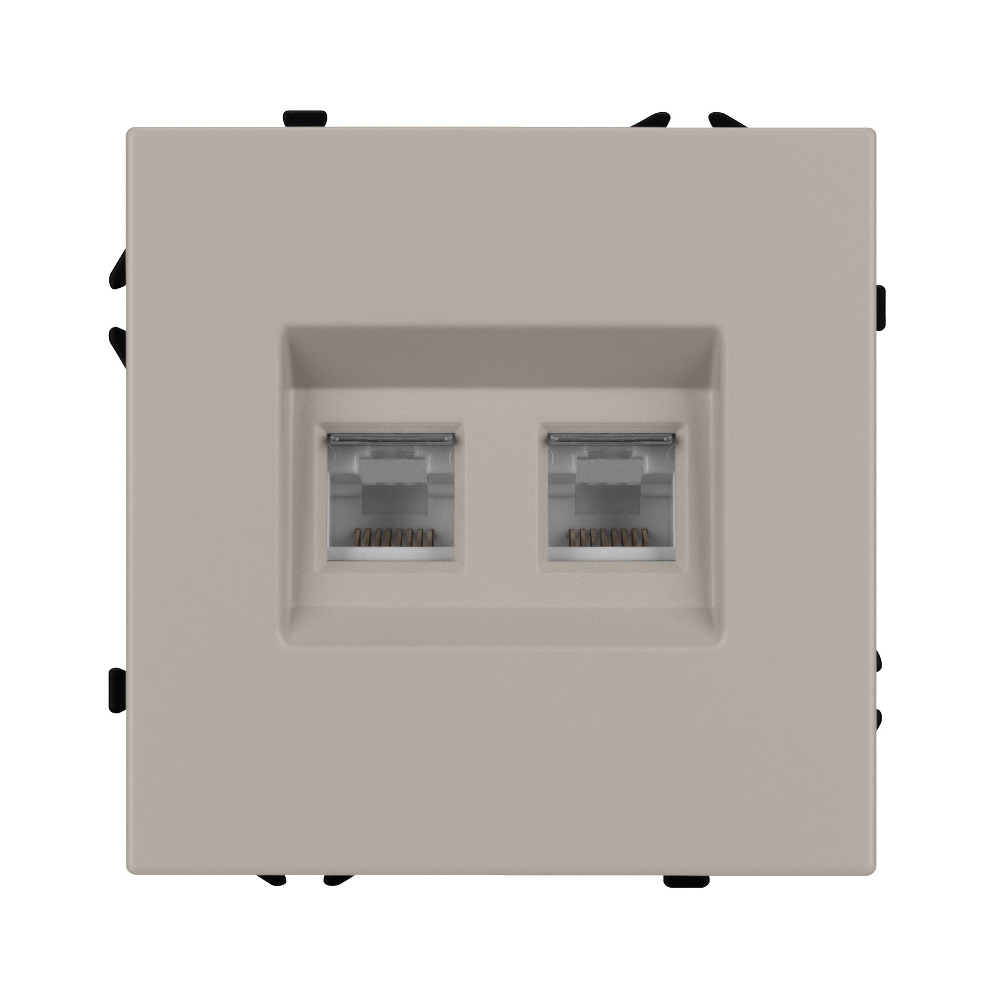 Розетка двойная Ethernet RJ-45 без рамки Arlight SCT-NOBE 059450, фото 3