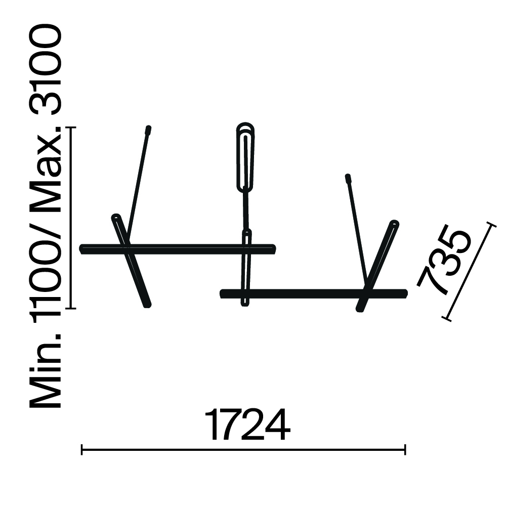 Подвесной светильник Maytoni MOD278PL-L86G3K1, фото 3