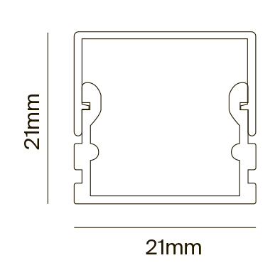 Профиль Led Strip ALM007S-2M, фото 7