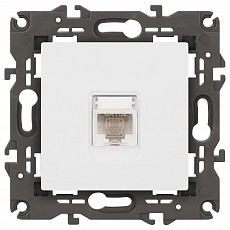 Розетка Ethernet RJ-45 без рамки Эра Эра Elegance 14-3107-01М, фото 1