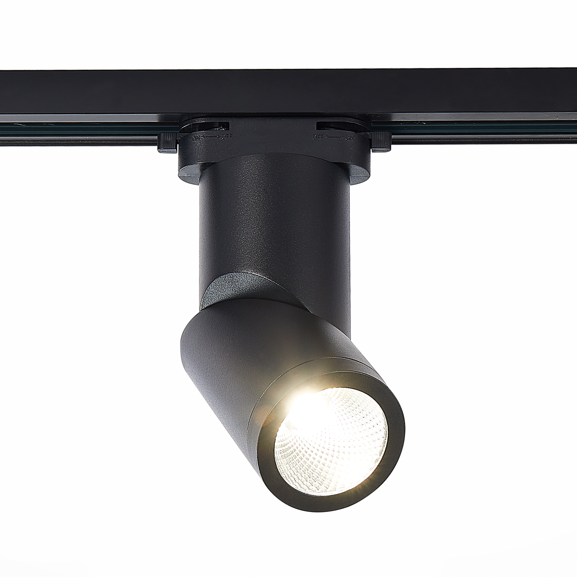 ST650.446.10 Св-к трек. Черный LED 1*10W 4000K 800Lm Ra>90 38° IP20 D60xH190 165-265V БЭЙС, фото 1