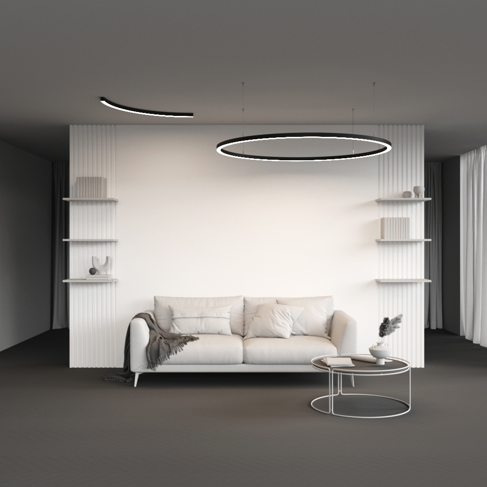 Профиль Led Strip ALM-3535R-B-D-90°-1.5M, фото 7