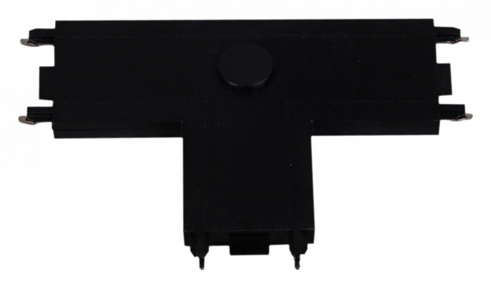 Соединитель T-образный для треков накладных Reluce RL 06104 T-connector BK, фото 1