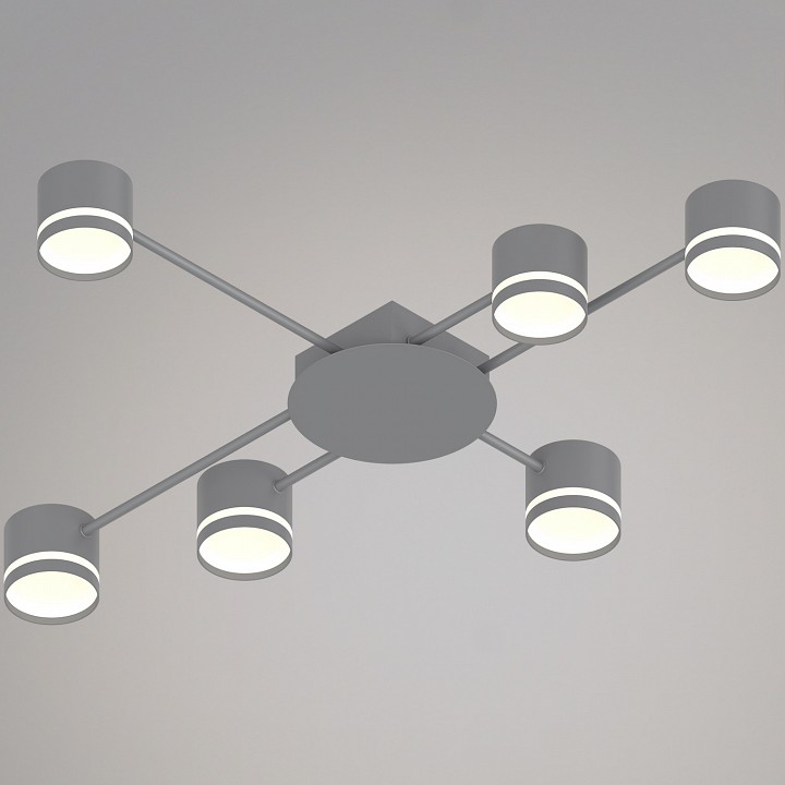 Потолочная люстра Reluce 56730 56730-0.3-06 GX53 GREY, фото 1