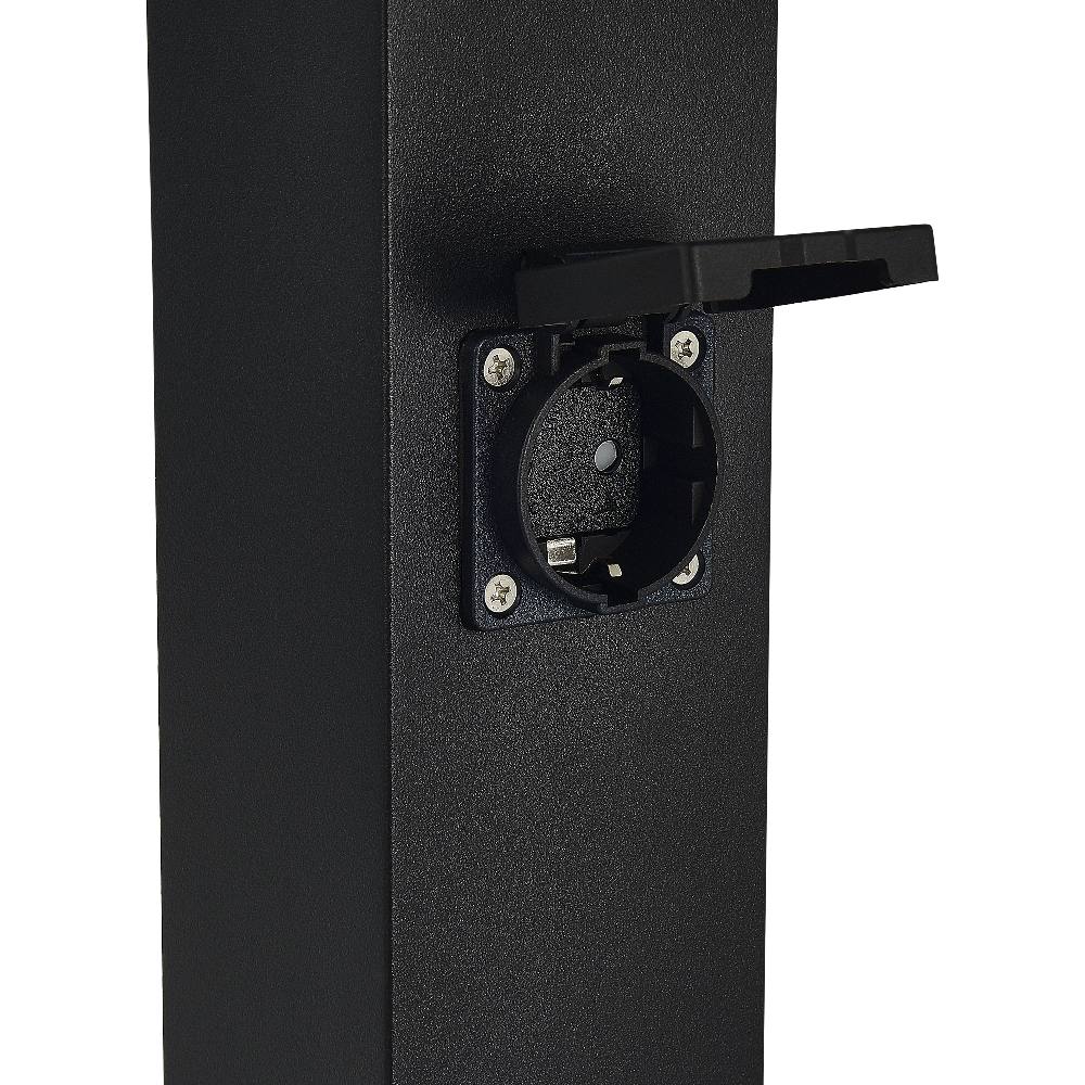 SL9012.415.00 Столб уличный 4 розетки ST-Luce черный 3500W SOCKET, фото 4