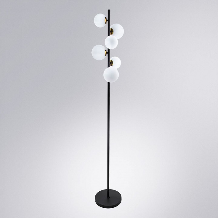 Торшер Arte Lamp Gemini A2243PN-6BK, фото 3