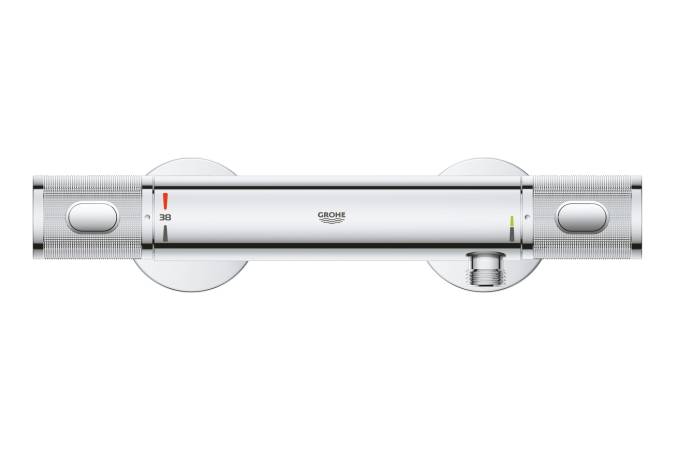 34827000 Grohtherm 1000 Performance Pro Термостат для душа внешнего монтажа 1/2", хром (замена 34776000), фото 2