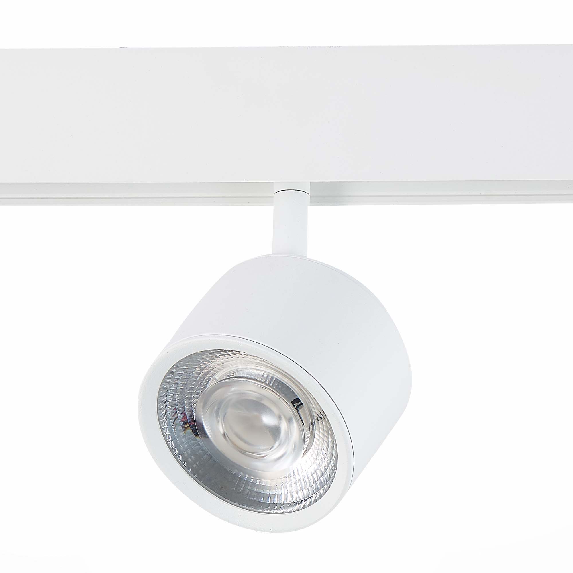 ST353.546.06 Магнитный трековый светильник белый LED 1*6W 4000K 560Lm Ra>80 36° IP20 L120xW81xH138 4 СКАЙЛАЙН 48V, фото 2