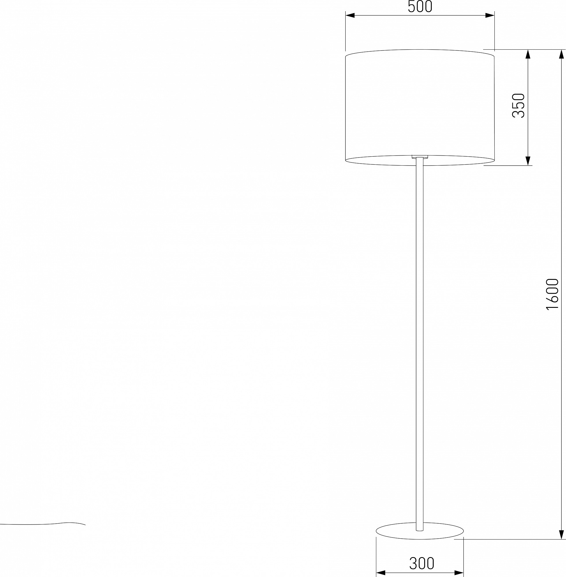 Торшер TK Lighting Umberto 16033 Umberto, фото 3