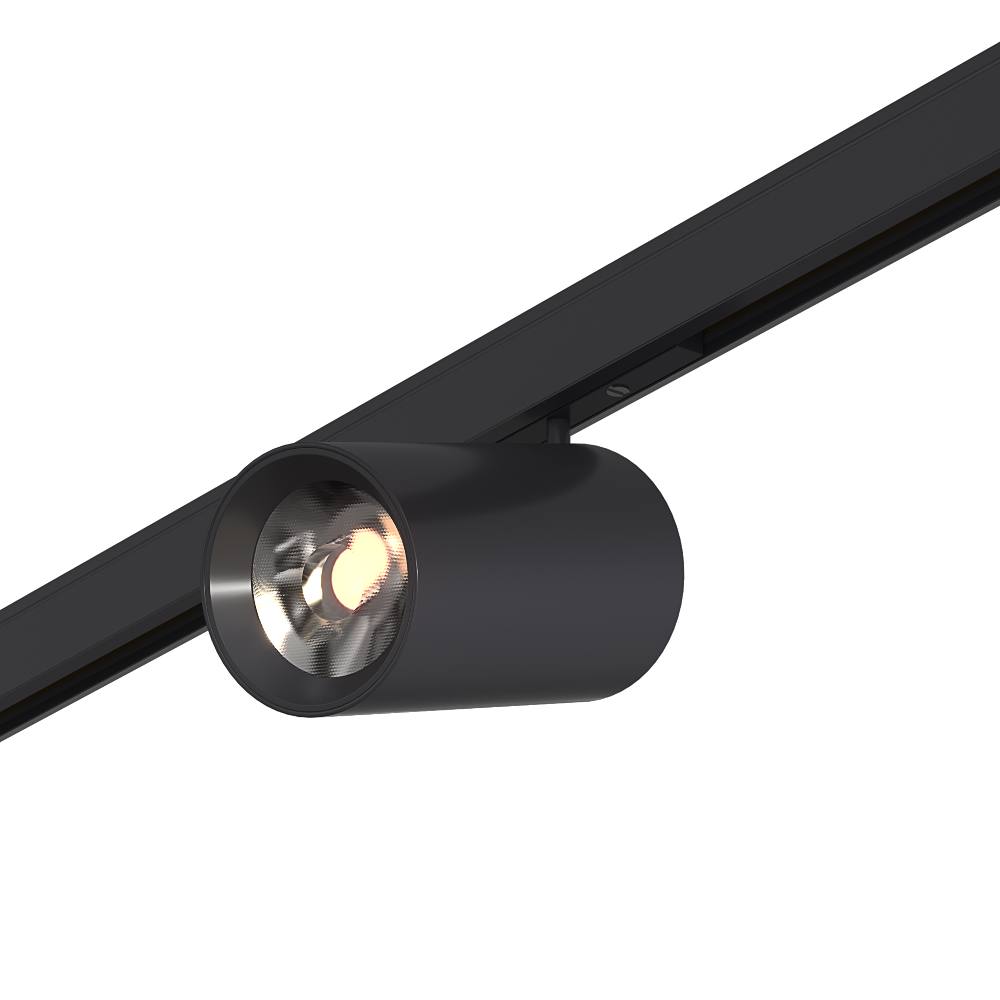 ST671.436.09 Магнитный трековый светильник Черный LED 1*9W 3000K 500Lm Ra>90 36° IP20 D45xH63 24V СУПЕР5, фото 4
