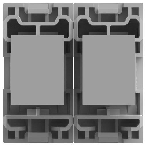 Розетка двойная Ethernet RJ-45 без рамки Elbi Eleсtriс Moda Vox 611-040232-248, фото 5