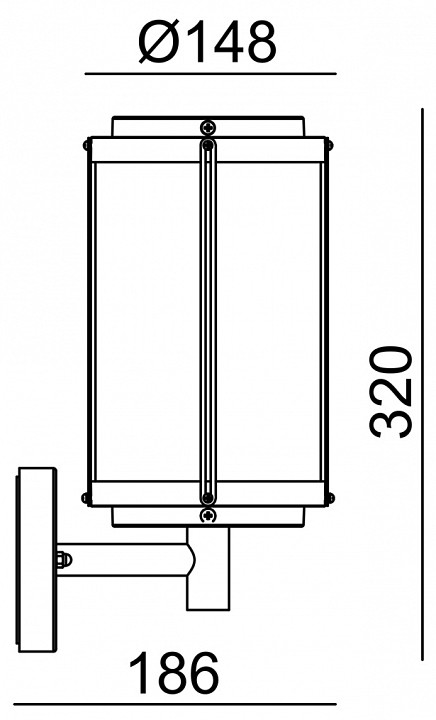 Светильник на штанге Escada 30003 30003W/03, фото 4