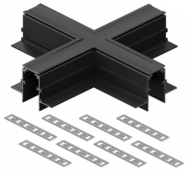 Соединитель X-образный для треков встраиваемых Hesby Lighting ElDeko HSBL_0160