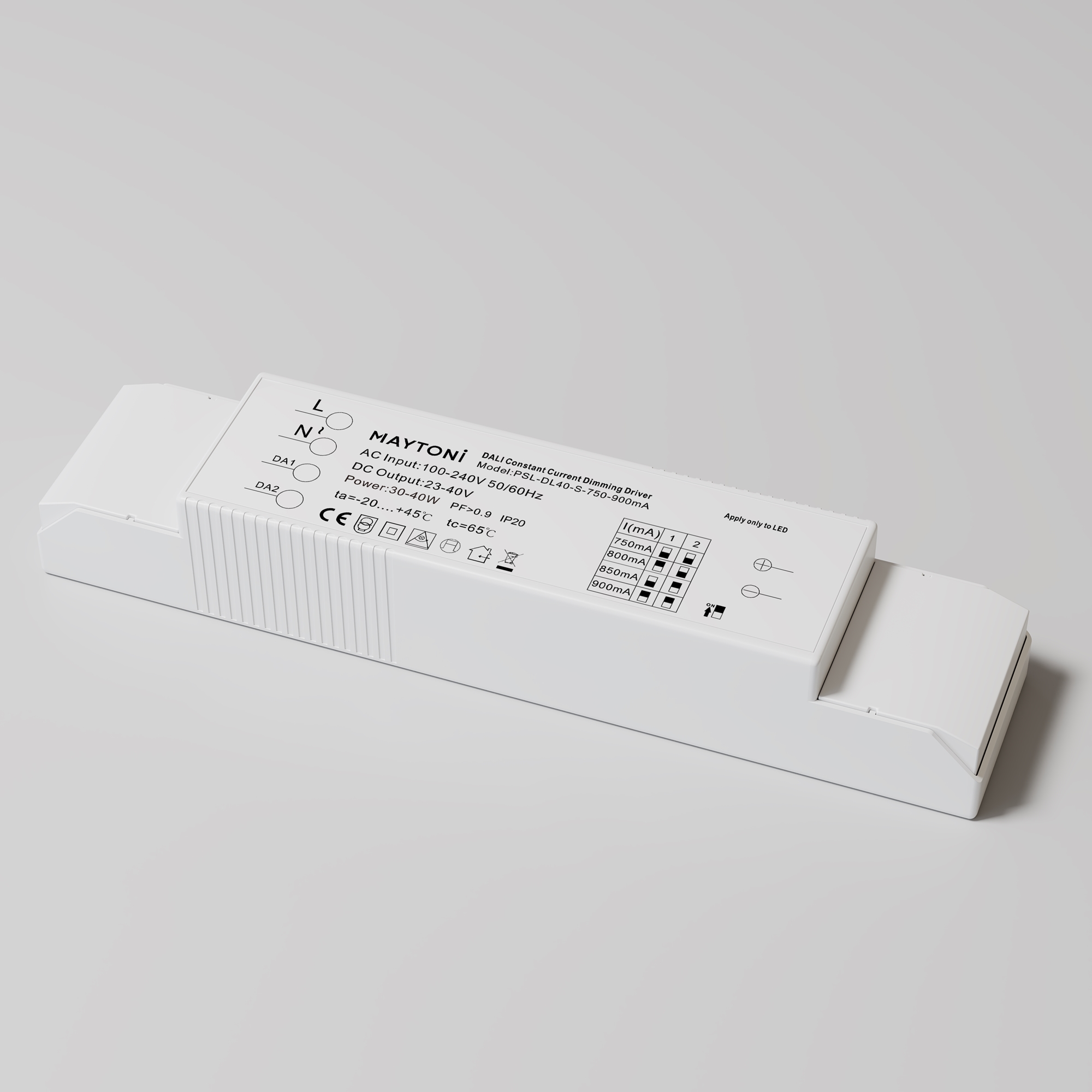Источник тока Lighting control PSL-DL40-S-750-900mA, фото 3