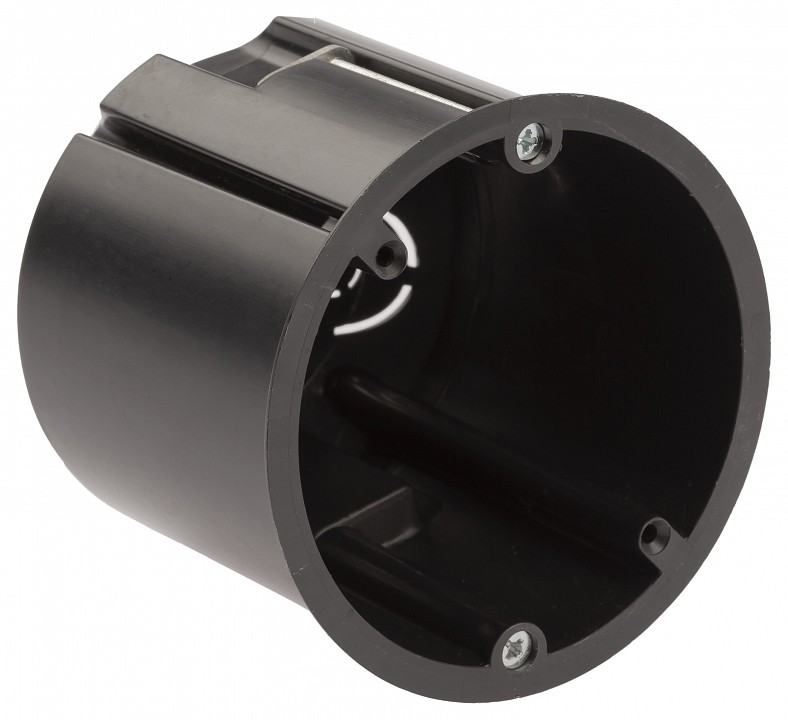 Подрозетник для полых стен Эра  KUP-73-73-m-black, фото 1