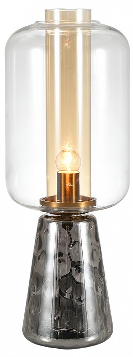 Настольная лампа декоративная Indigo Strego 11045/1T Smoke, фото 3